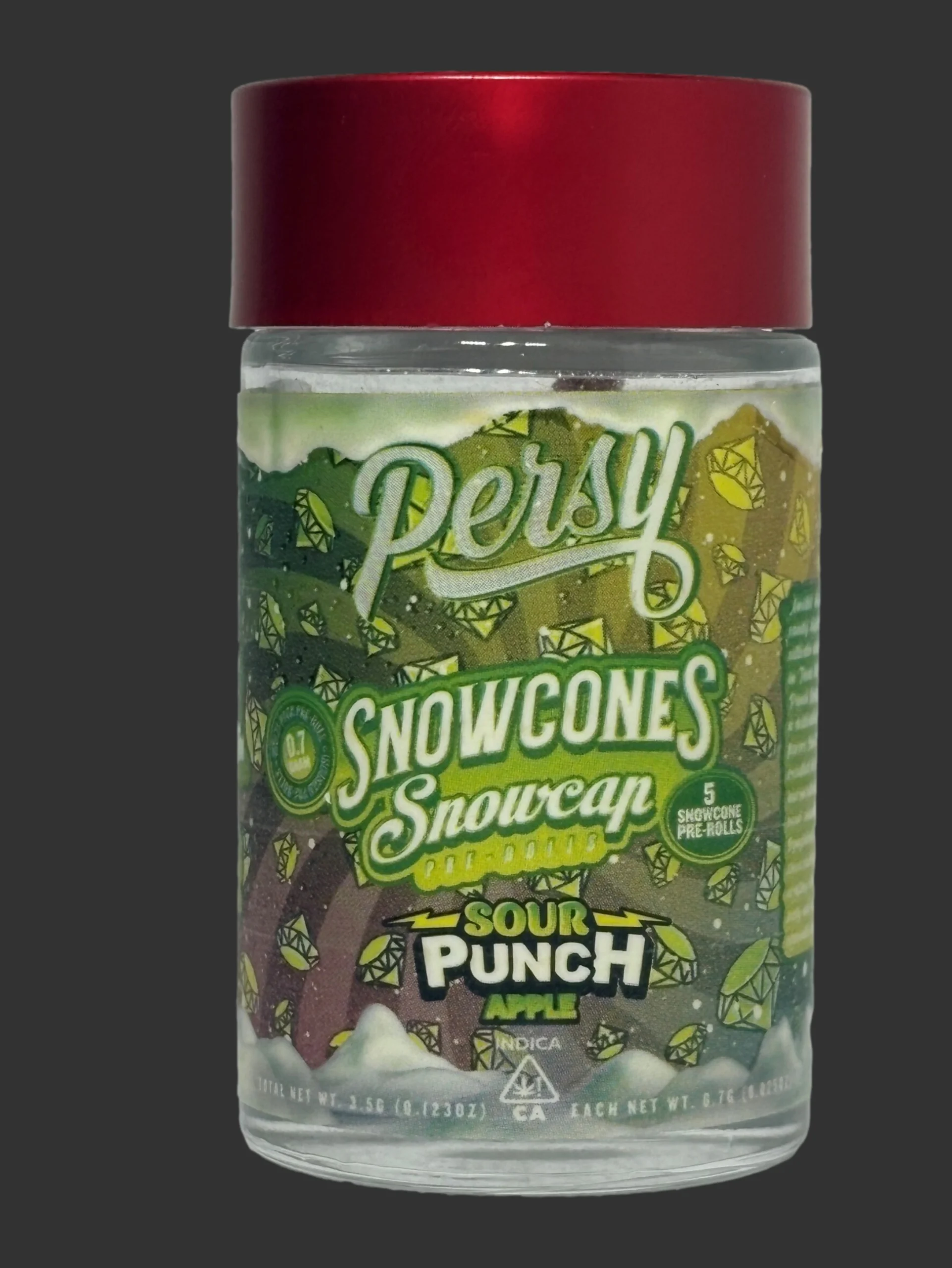 Sour Punch Apple Persy 5 Pre Rolls Indica